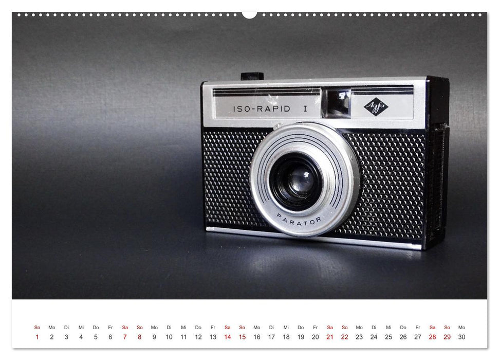 Alte Fotokameras - Kameras von Agfa der Jahre 1928 bis 1980 (CALVENDO Premium Wandkalender 2024)