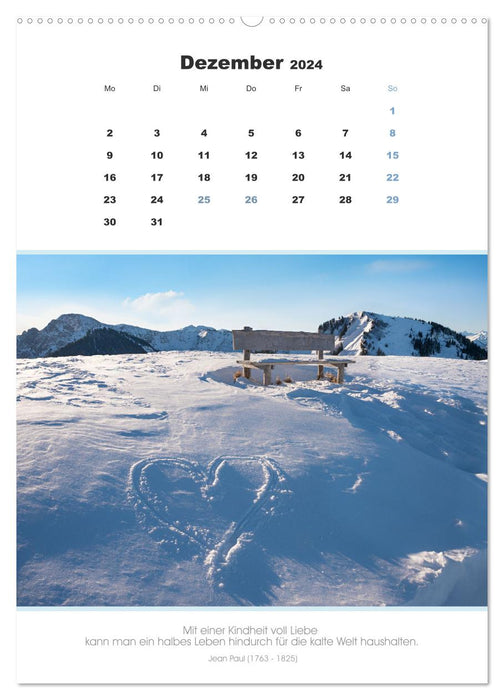 Attraktive Herzmotive 2024 (CALVENDO Premium Wandkalender 2024)