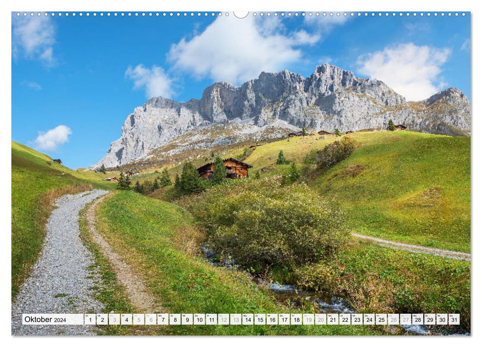 Graubünden landscapes 2024 (CALVENDO wall calendar 2024) 