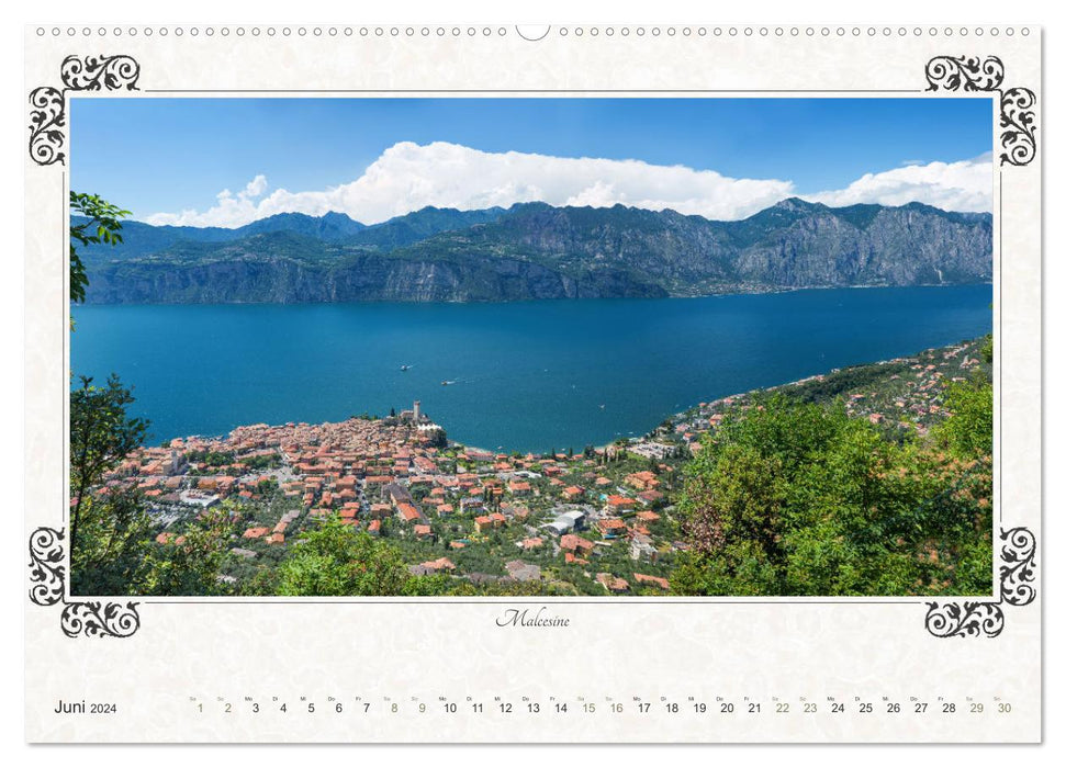 Gardasee - Idylle am Lago 2024 (CALVENDO Premium Wandkalender 2024)
