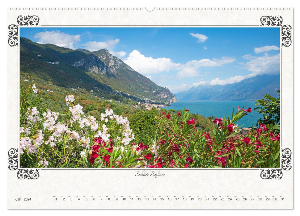 Gardasee - Idylle am Lago 2024 (CALVENDO Premium Wandkalender 2024)