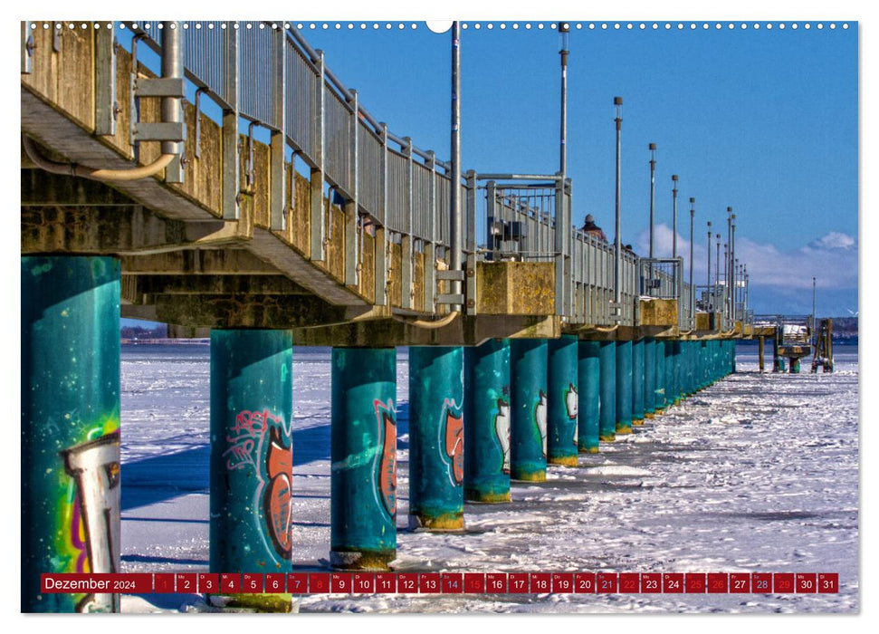Beautiful Wismar Bay (CALVENDO Premium Wall Calendar 2024) 