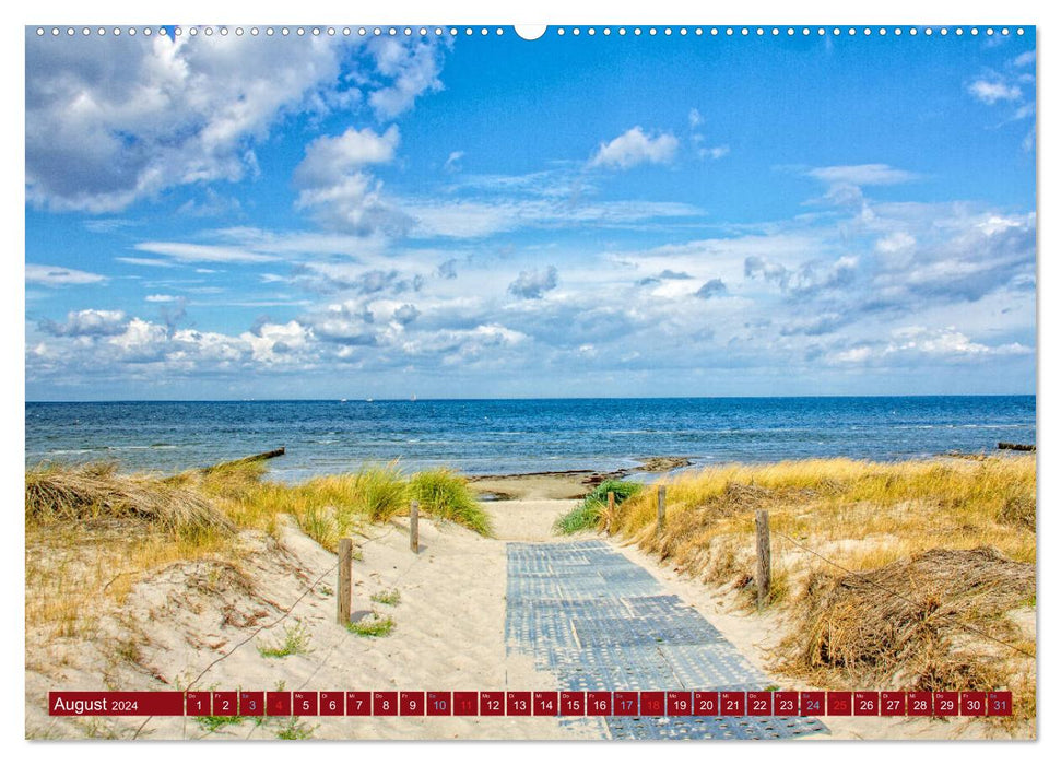 Beautiful Wismar Bay (CALVENDO Premium Wall Calendar 2024) 