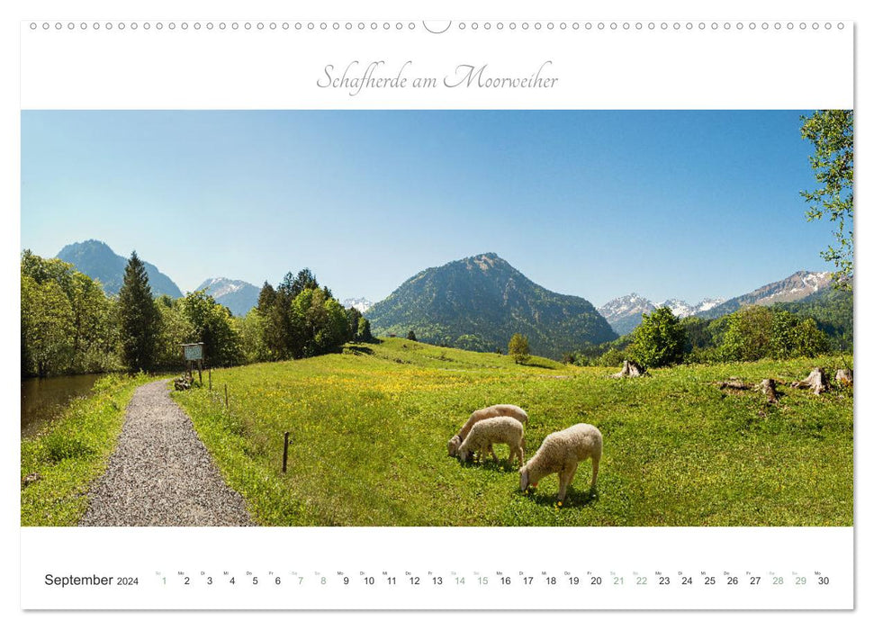 Wanderlust Oberstdorf 2024 (CALVENDO Premium Wandkalender 2024)