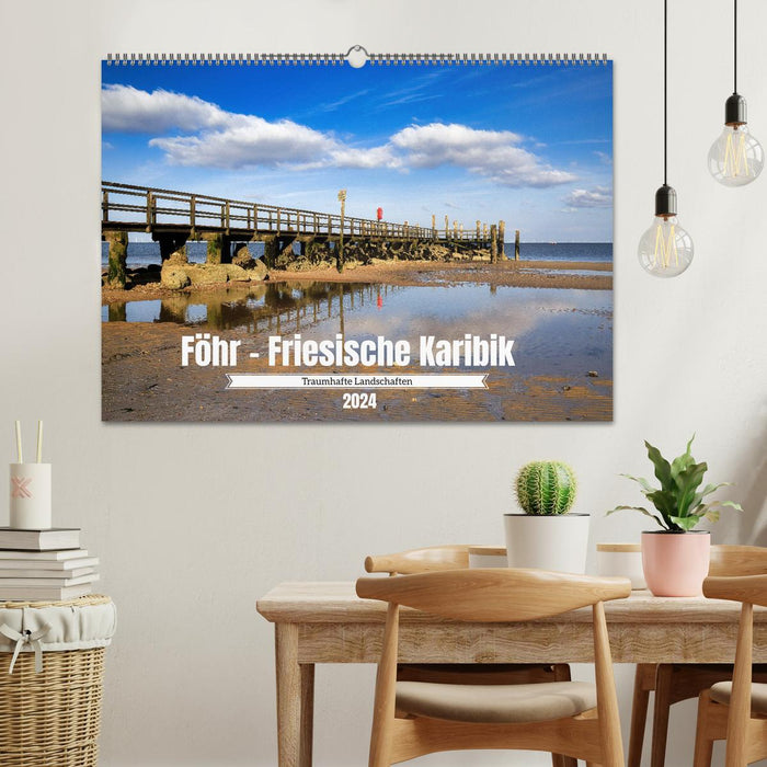 Föhr - Friesische Karibik (CALVENDO Wandkalender 2024)