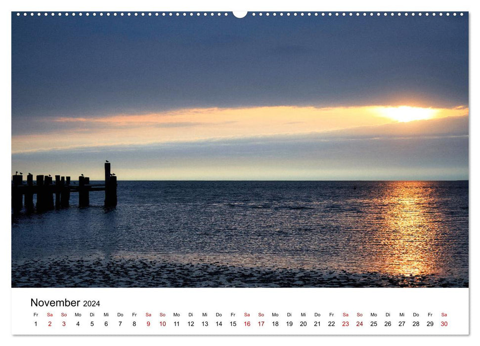Föhr - Frisian Caribbean (CALVENDO wall calendar 2024) 