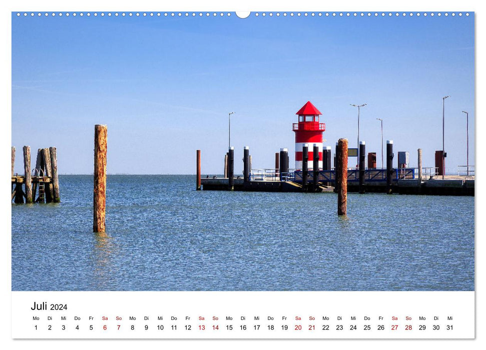 Föhr - Frisian Caribbean (CALVENDO Premium Wall Calendar 2024) 