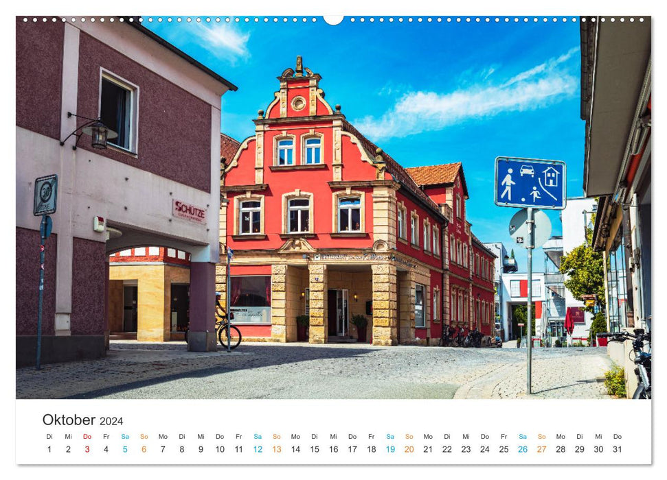 Forchheim - Franconian way of living (CALVENDO Premium Wall Calendar 2024) 