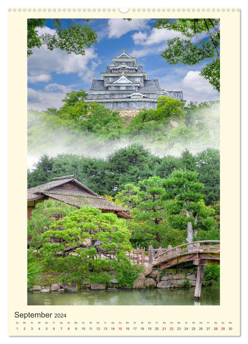 Japan - a summer journey through time (CALVENDO Premium Wall Calendar 2024) 