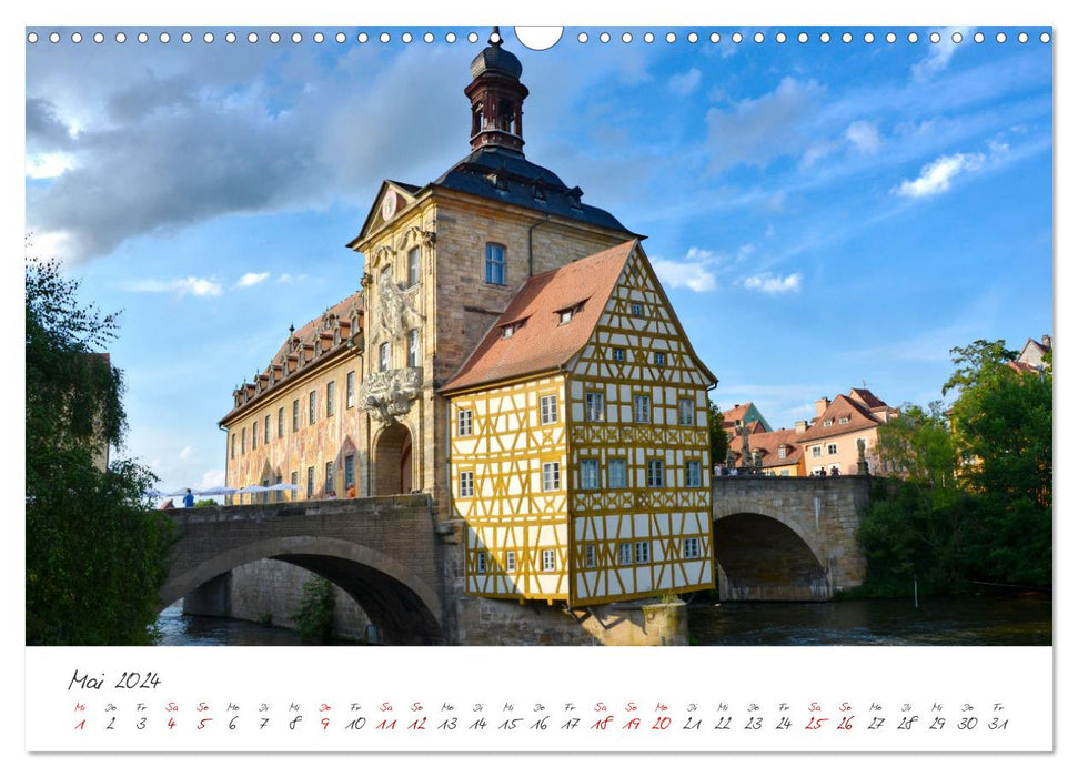 Great city trips in Germany (CALVENDO wall calendar 2024) 