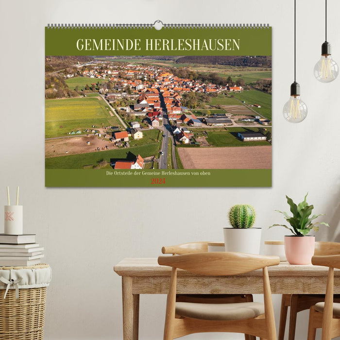 Municipality of Herleshausen (CALVENDO wall calendar 2024) 