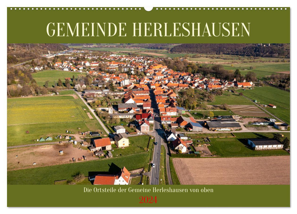 Municipality of Herleshausen (CALVENDO wall calendar 2024) 