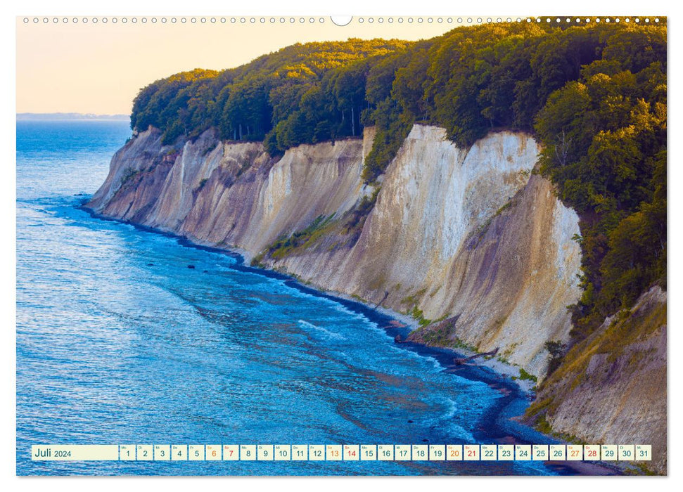 Insel Rügen - Malerische Kreideküste (CALVENDO Premium Wandkalender 2024)