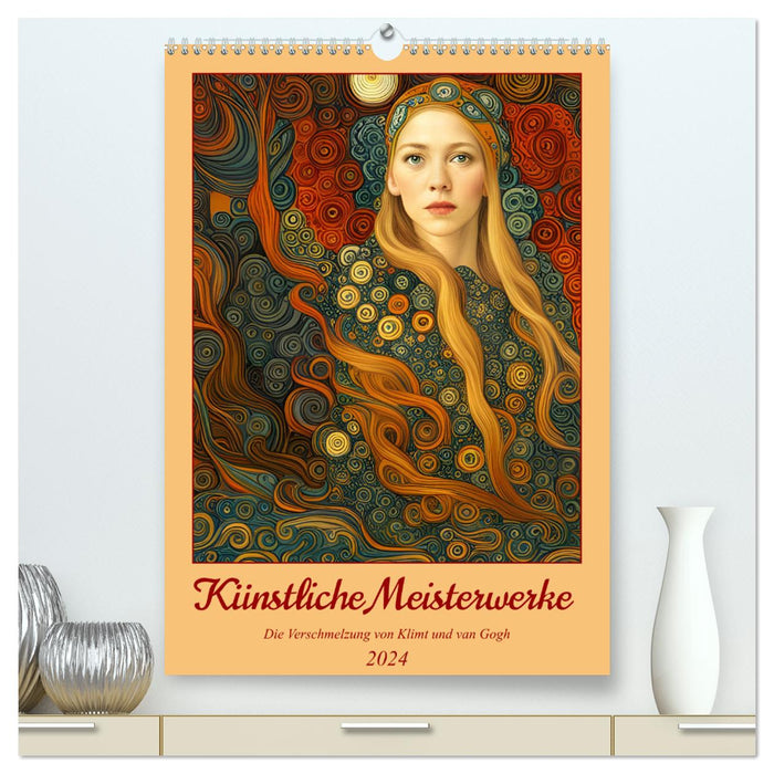 Artificial masterpieces (CALVENDO Premium Wall Calendar 2024) 