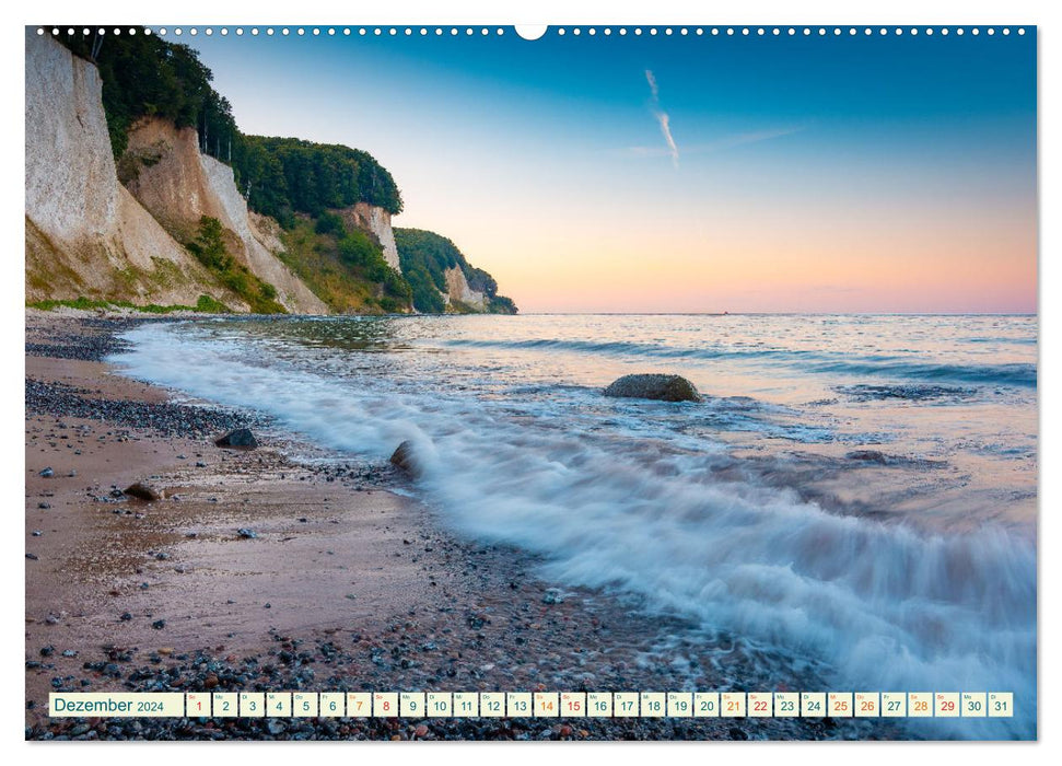 Insel Rügen - Malerische Kreideküste (CALVENDO Wandkalender 2024)