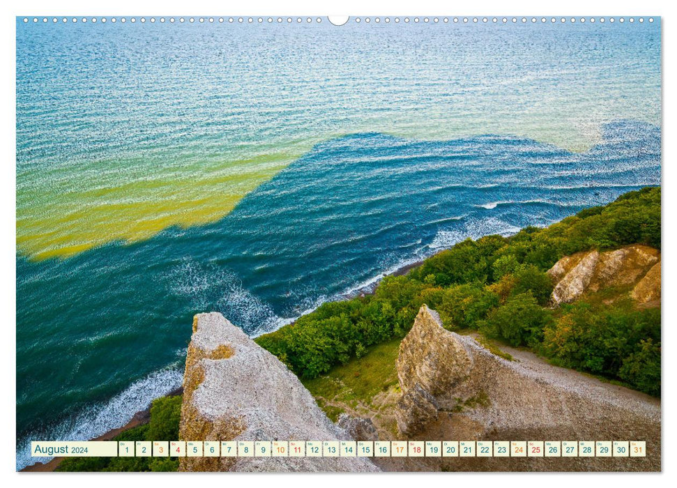 Insel Rügen - Malerische Kreideküste (CALVENDO Wandkalender 2024)