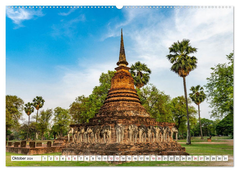 Thailand - World Heritage Sukothai (CALVENDO wall calendar 2024) 