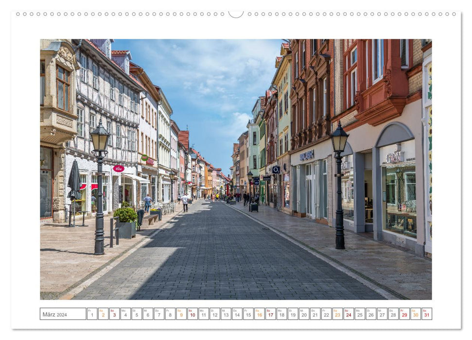Mühlhausen in Thüringen (CALVENDO Premium Wandkalender 2024)