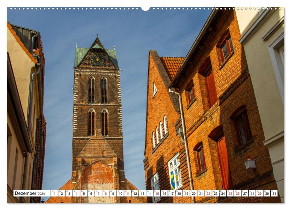 City of Wismar 2024 (CALVENDO wall calendar 2024) 