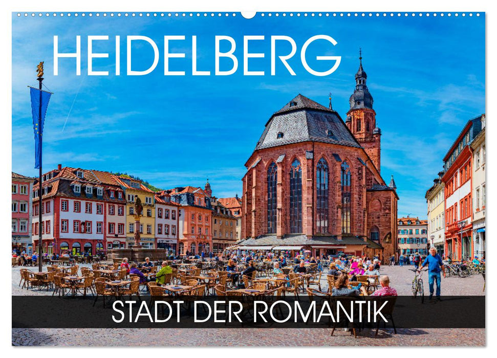 Heidelberg - Ville romantique (Calendrier mural CALVENDO 2024) 