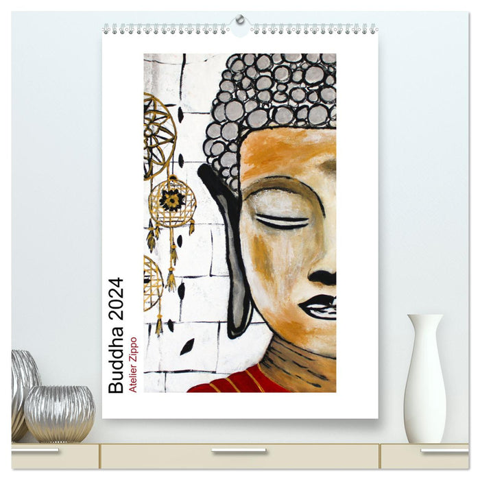Buddha Relax (CALVENDO Premium Wandkalender 2024)