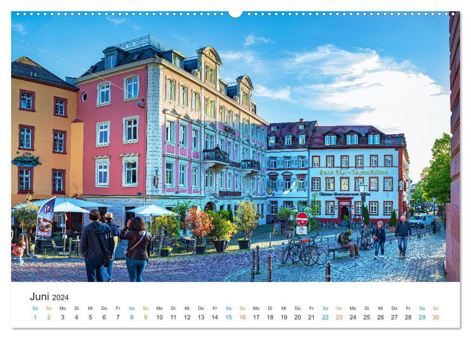 Heidelberg - City of Romance (CALVENDO Premium Wall Calendar 2024) 