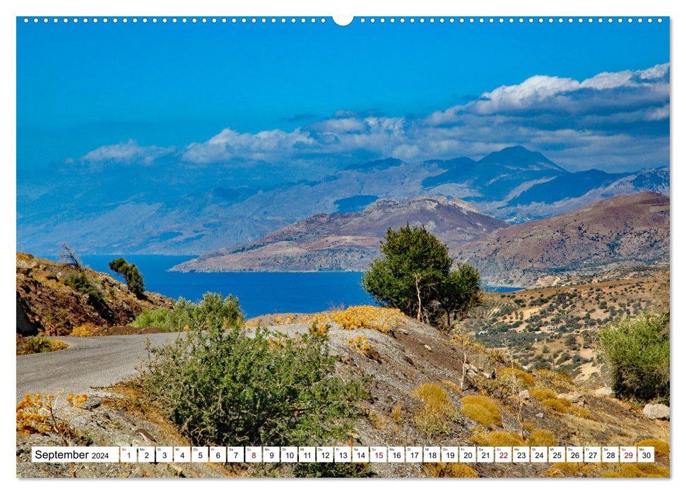 Crete's fascinating south (CALVENDO Premium Wall Calendar 2024) 