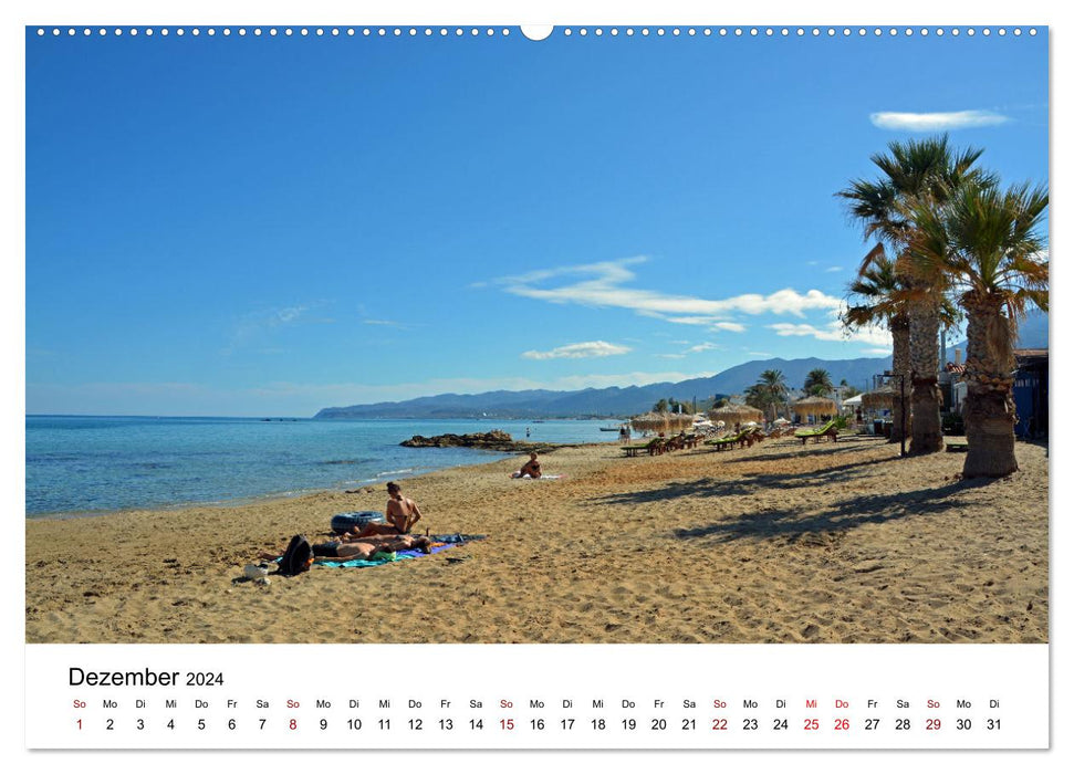Le nord enchanteur de la Crète (Calvendo Premium Wall Calendar 2024) 