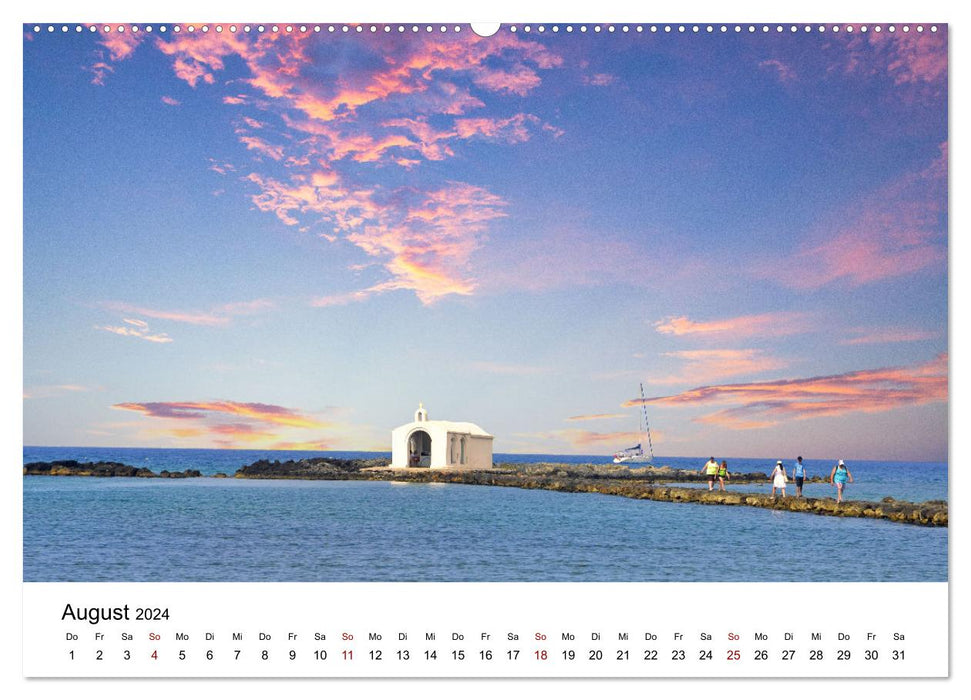 Crete's enchanting north (CALVENDO Premium Wall Calendar 2024) 