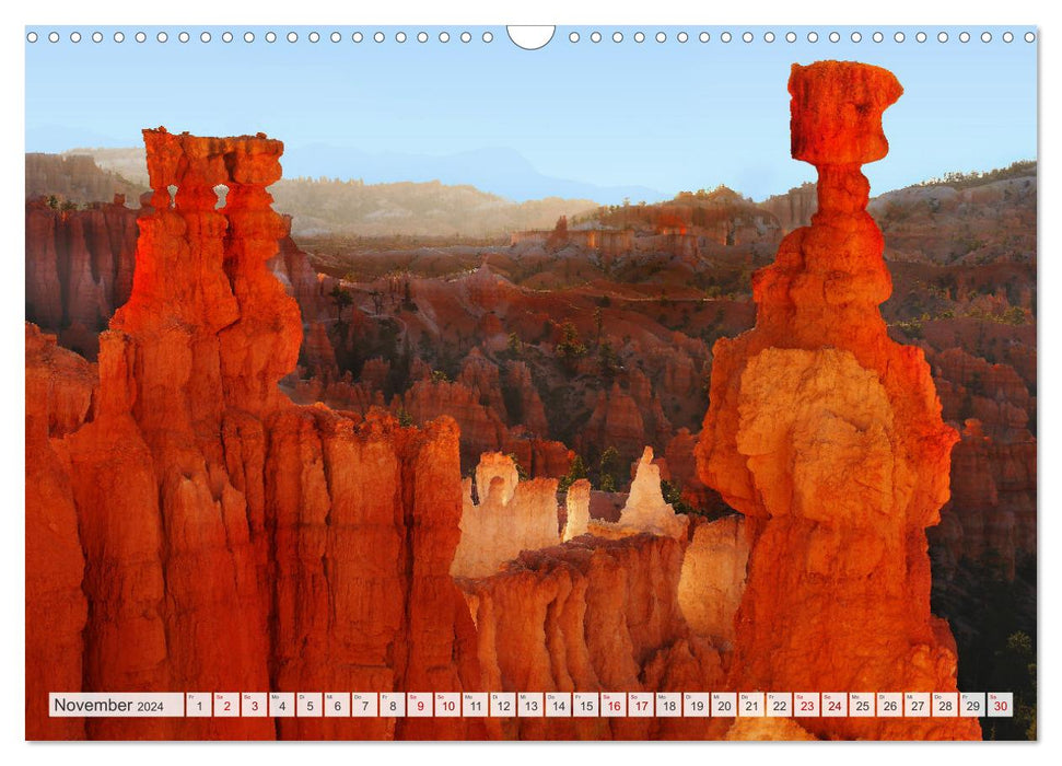 Bryce Canyon, Wunder der Natur (CALVENDO Wandkalender 2024)