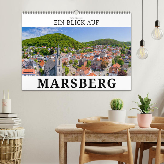 Ein Blick auf Marsberg (CALVENDO Wandkalender 2024)