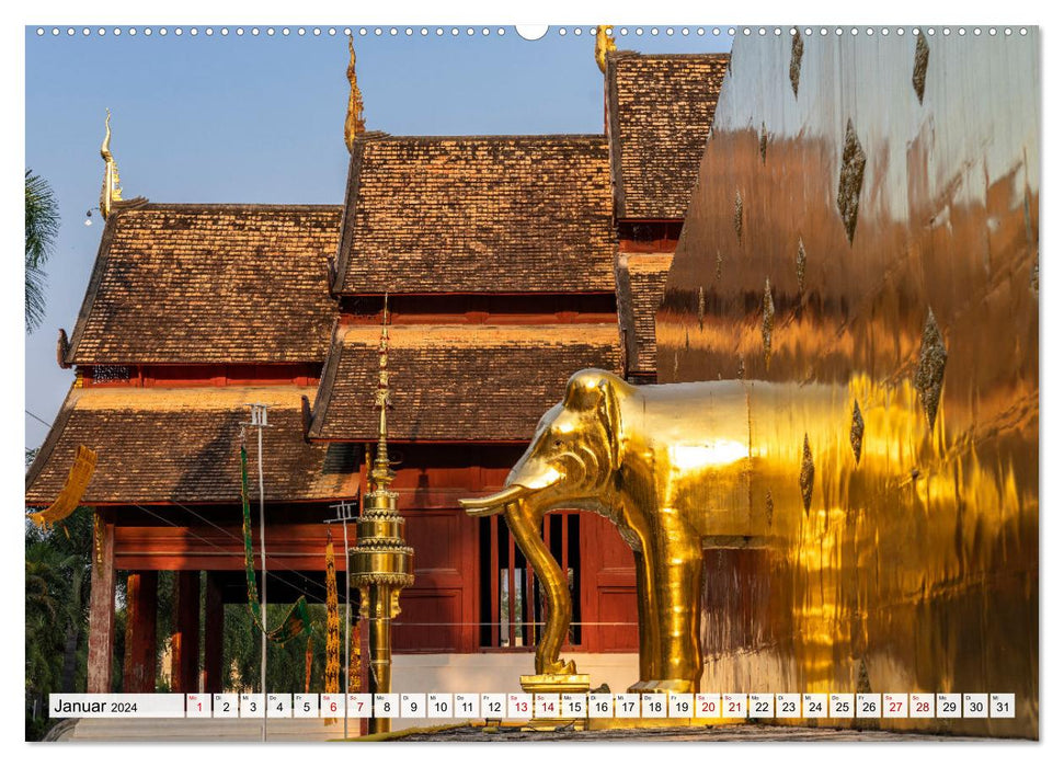 Thailand - Chiang Mai (CALVENDO Wandkalender 2024)