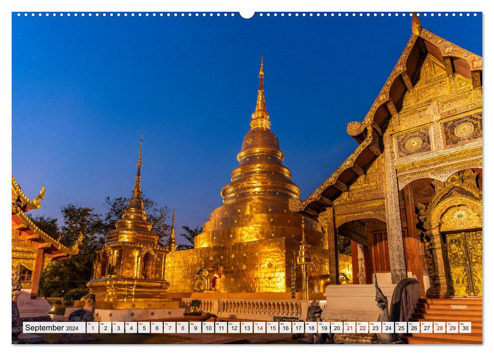 Thailand - Chiang Mai (CALVENDO Premium Wandkalender 2024)