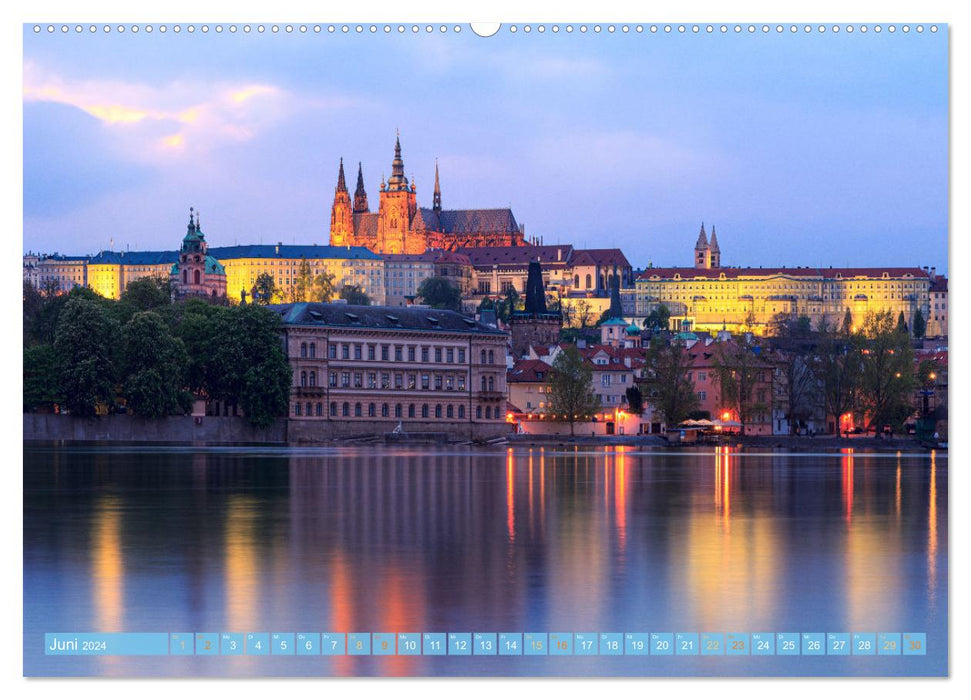 Der Hradschin von Prag (CALVENDO Wandkalender 2024)