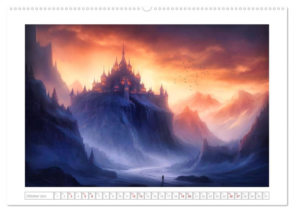 The Magician's Journey (CALVENDO Premium Wall Calendar 2024) 