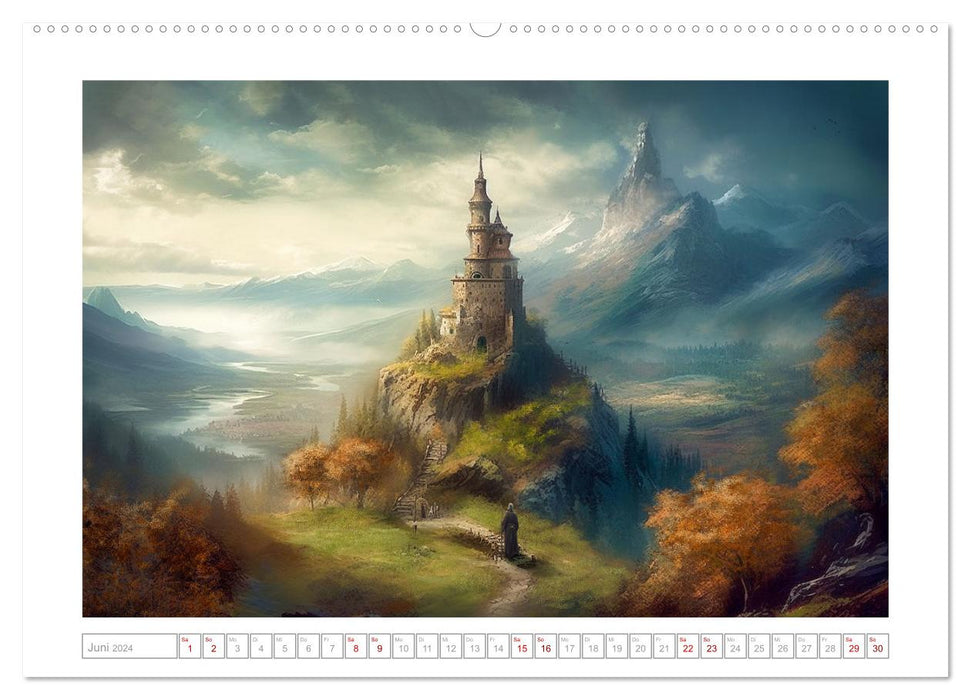 The Magician's Journey (CALVENDO Premium Wall Calendar 2024) 