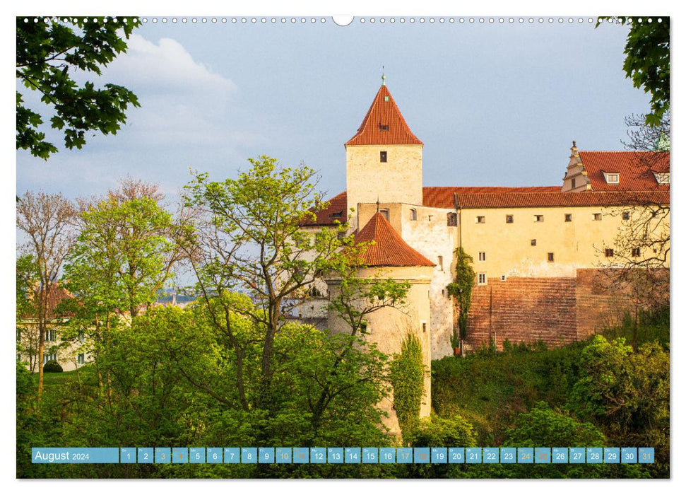 Der Hradschin von Prag (CALVENDO Premium Wandkalender 2024)