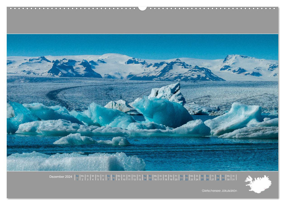 Nature Experience Islande (Calvendo Premium Calendrier mural 2024) 