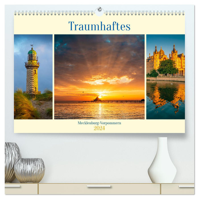 Traumhaftes Mecklenburg-Vorpommern (CALVENDO Premium Wandkalender 2024)