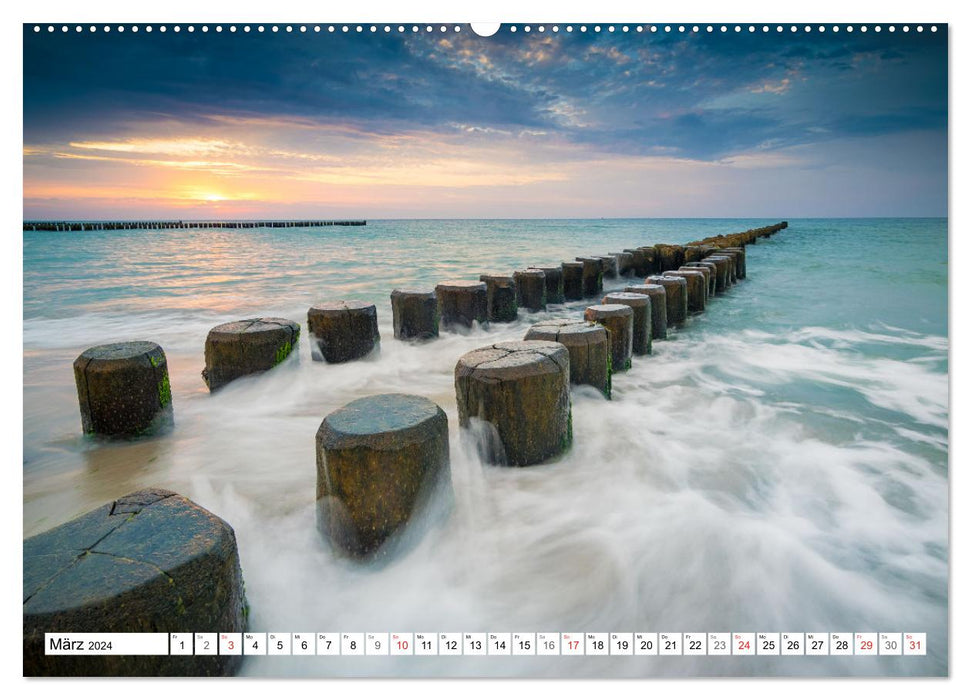 Fantastic Mecklenburg-Western Pomerania (CALVENDO Premium Wall Calendar 2024) 