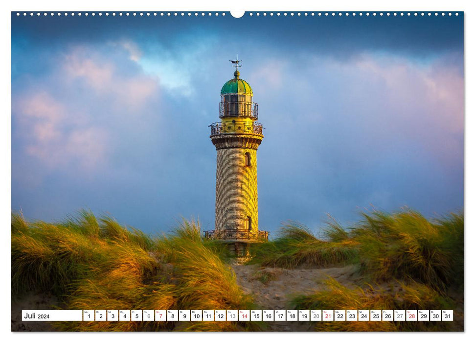 Fantastic Mecklenburg-Western Pomerania (CALVENDO Premium Wall Calendar 2024) 