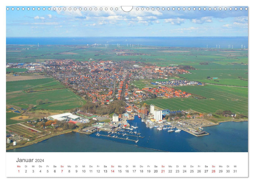 Fehmarn from the air (CALVENDO wall calendar 2024) 