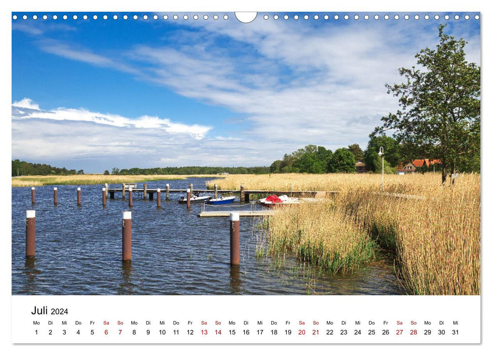 Fischland-Darß-Zingst - Traumhafte Ostseelandschaften (CALVENDO Wandkalender 2024)