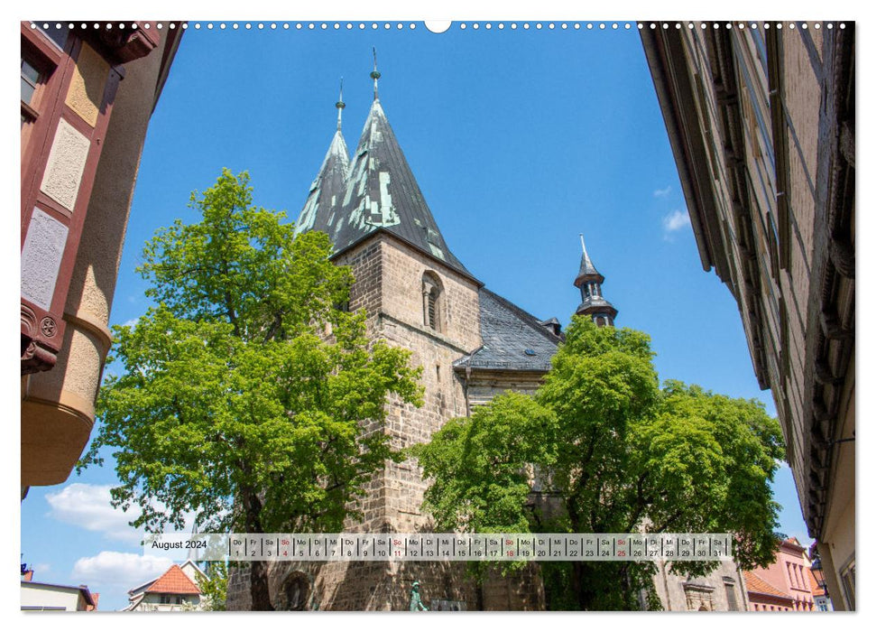 Historisches Quedlinburg - Sachsen-Anhalt (CALVENDO Wandkalender 2024)