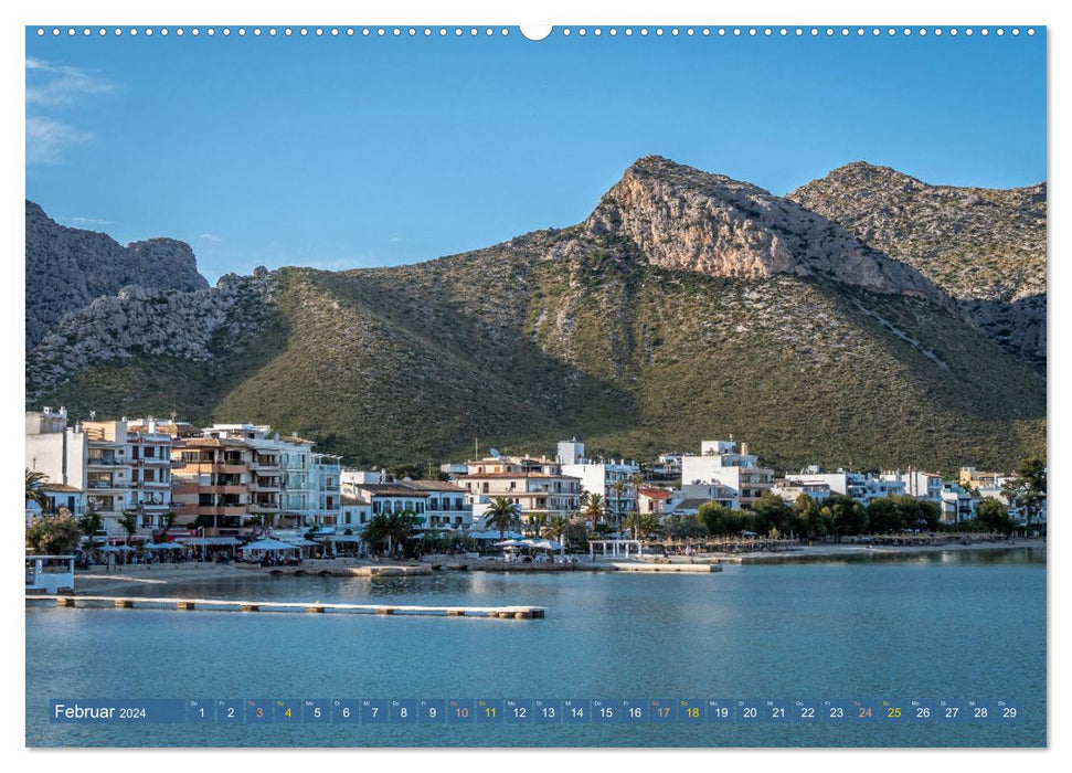 Mallorca's fascinating mountain world (CALVENDO wall calendar 2024) 