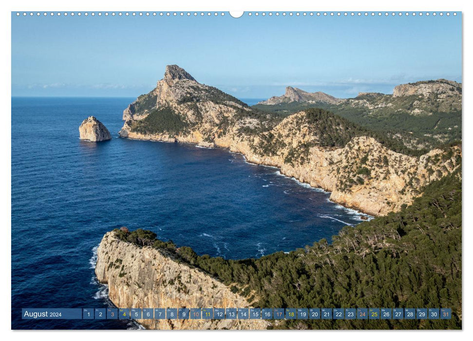 Mallorcas faszinierende Bergwelt (CALVENDO Wandkalender 2024)