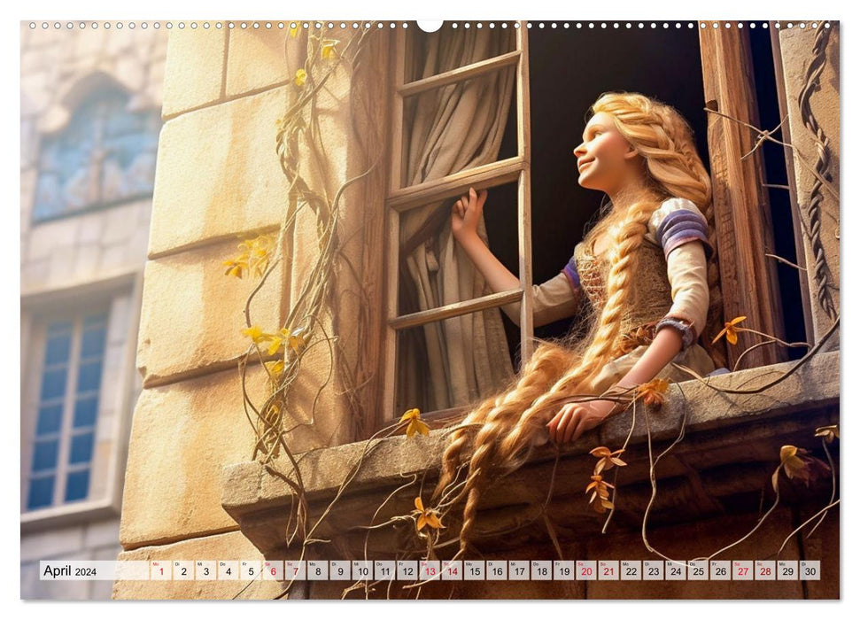 Welcome to fairytale land (CALVENDO wall calendar 2024) 