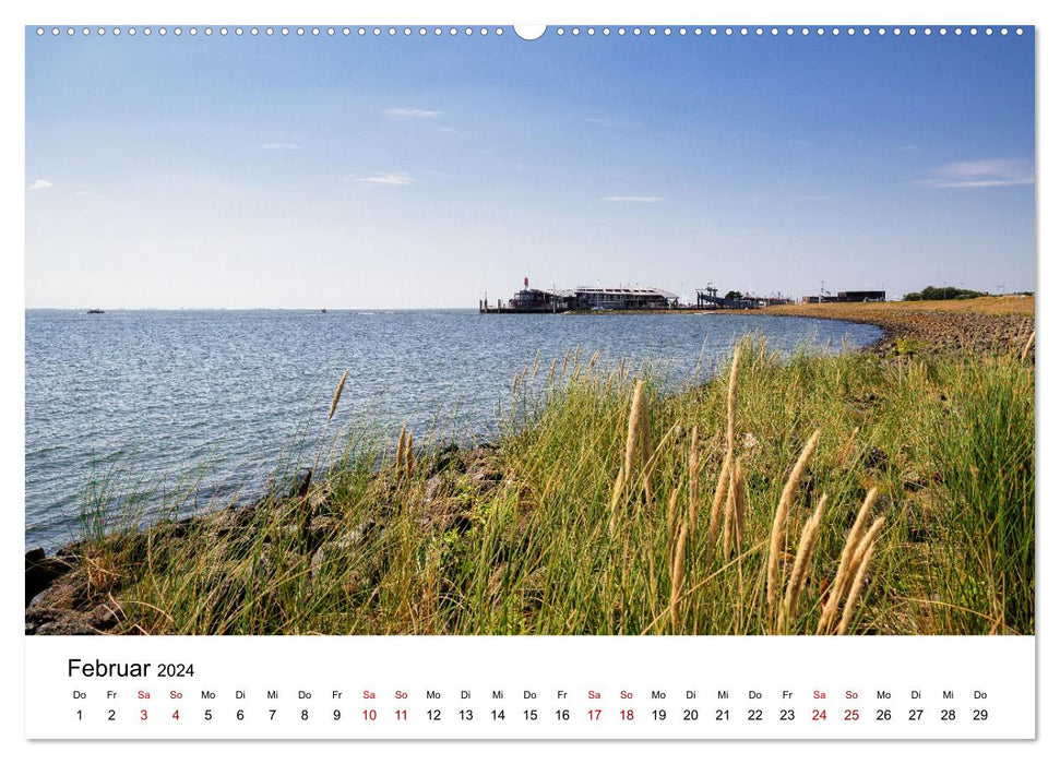 Norderney Paradise in the North Sea (CALVENDO wall calendar 2024) 