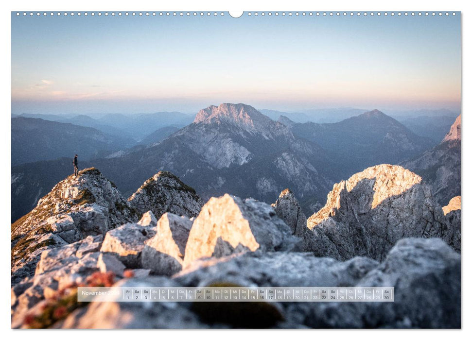 Mountains 2024 - Styria and Upper Austria (CALVENDO wall calendar 2024) 