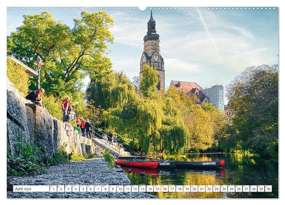 Leipzig Kalender 2024 (CALVENDO Wandkalender 2024)